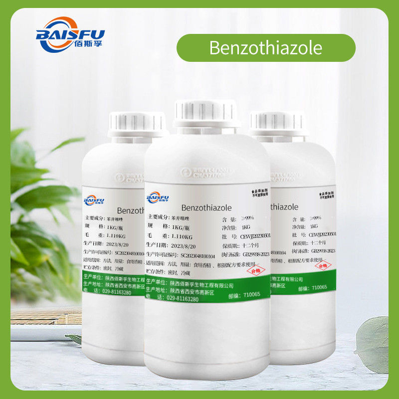 Benzothiazole Monomer Flavor 99% CAS 95-16-9 Benzothiazole