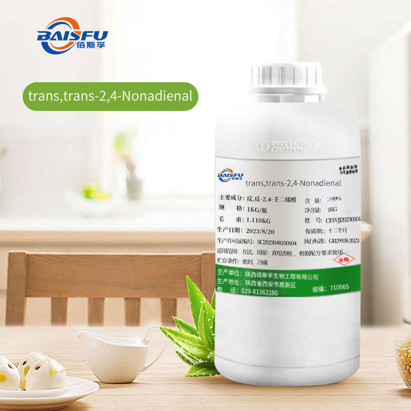Purity 99% Monomer Flavor Trans-2,4-Nonadienal CAS 5910-87-2