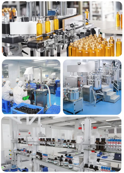 Shaanxi Baisifu Biological Engineering Co., Ltd. Fabrik Produktionslinie