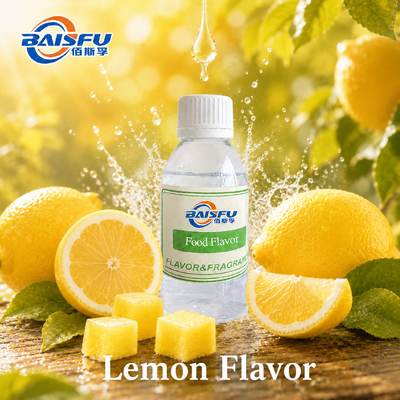 Natural Lemon Flavor Food Grade Liquid for Beverage Refreshing Zest