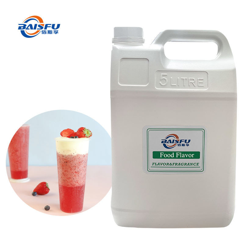 Food Grade Fruit Flavoring Liquid Fresh Natural Strawberry Flavor For Drinks