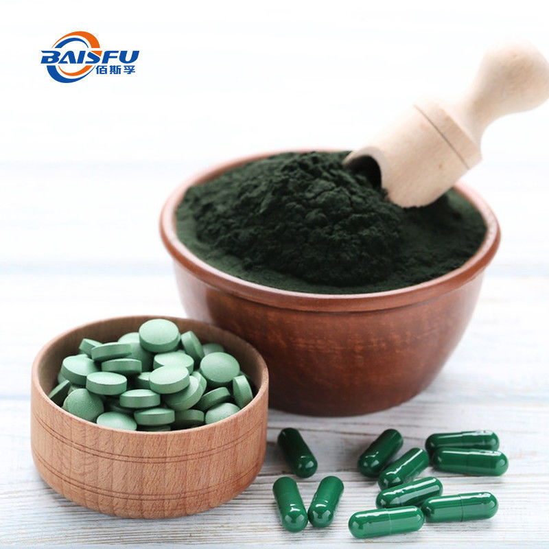 Baisfu Natural Extract Food Coloring Spirulina Powder Green Powder For baking and food