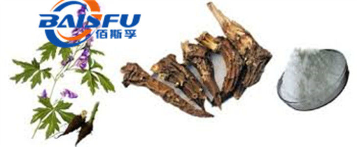 Shaanxi Baisfu Top Quality Ranaconitine 98% CAS No.: 1360-76-5 HPLC white crystalline powder Natural plant extract for plant pesticides use in Cosmetics for treating acne