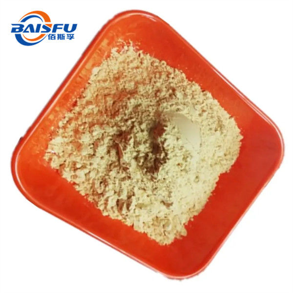 Baisfu hot sell Usnic Acid Powder CAS 125-46-2 pale yellow Specifications 98% For Antibacterial And Dental Care