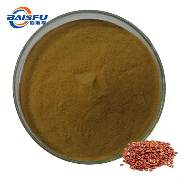 Baisfu hot sell and of high quality Brown Fine Powder 98% Spine Date Seed P.E. Jujube seed saponins  use in Food and health supplements
