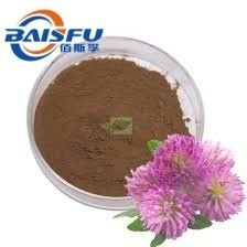 Baisfu brown-green fine powder Factories Sell High Quality Natural Red Clover P.E. contain Isoflavones for food additive and cosmetic,medicine