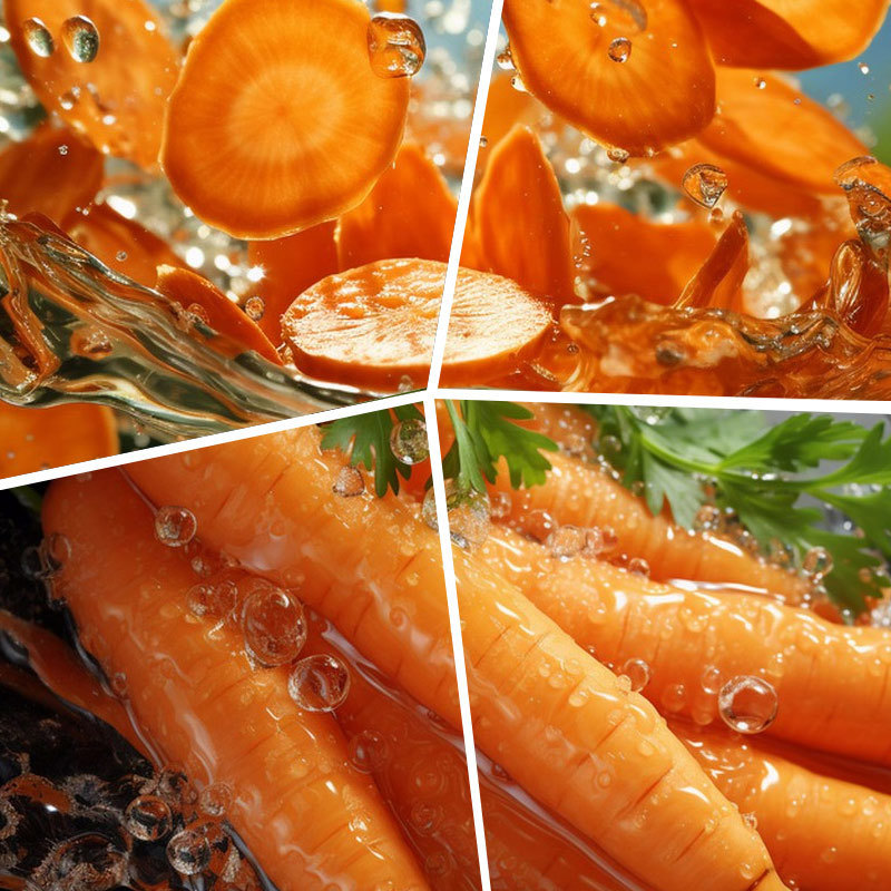 Food Grade Orange Carrot Flavor | Sweet & Fruity Profile | For Beverages, Dairy, Confectionery & Bakery
