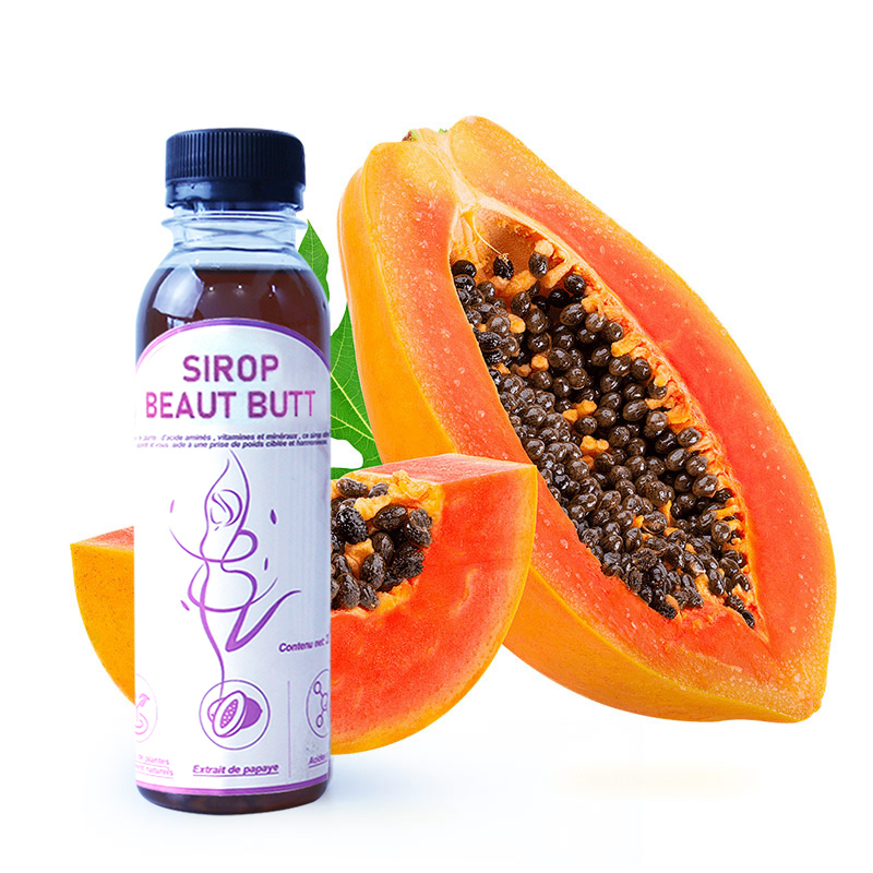 OEM 200ML Appetite Booster Weight Gain Syrup Fast Thicker Butt Stimulant Multivitamin Drink Supplement Buttock Boosting Syrup