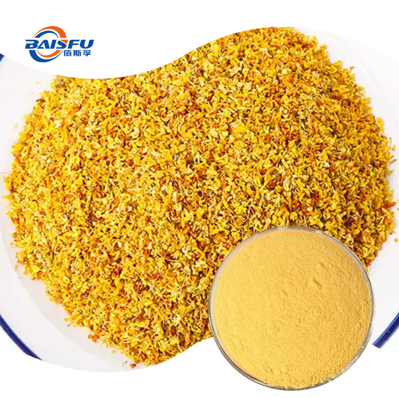 Freeze-Dried Osmanthus Flower Powder (Cold Water Soluble) For Direct Drinking, Blending & Baking