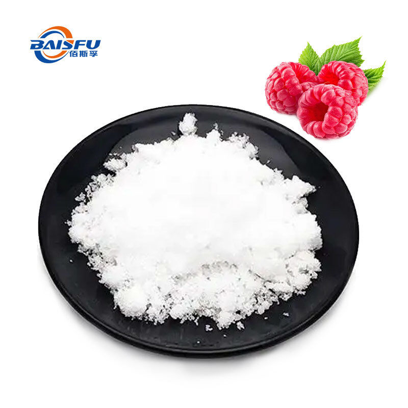 Baisfu Factory Sales Raspberry Ketone Best Quality White Crystalline Powder for Food Flavorings and Personal Care Products