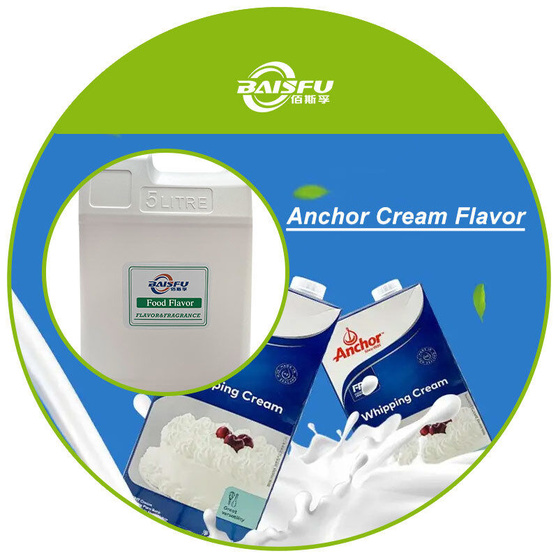 Bakery Flavors Anchor Cream Flavor Oil Soluble Heat Stable Butter Aroma Used to Enhance Flavor in Bread Cakes and Pastries