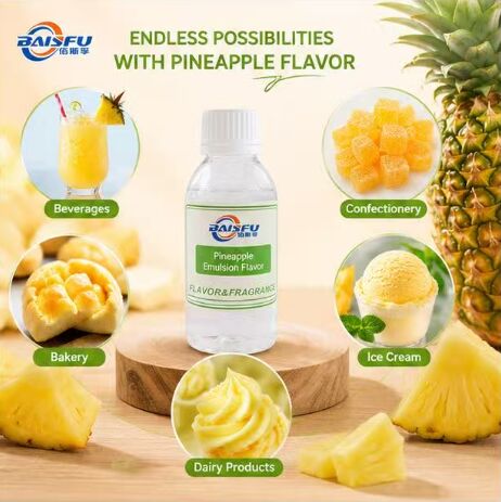 High Quality Pineapple Emulsion Flavor for Beverage Juice and Soft Drink Manufacturing
