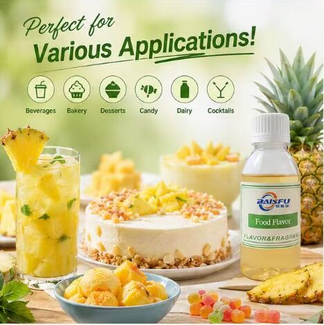 High Quality Pineapple Flavor for Cake Batter Sponge Cake and Butter Cake Baking