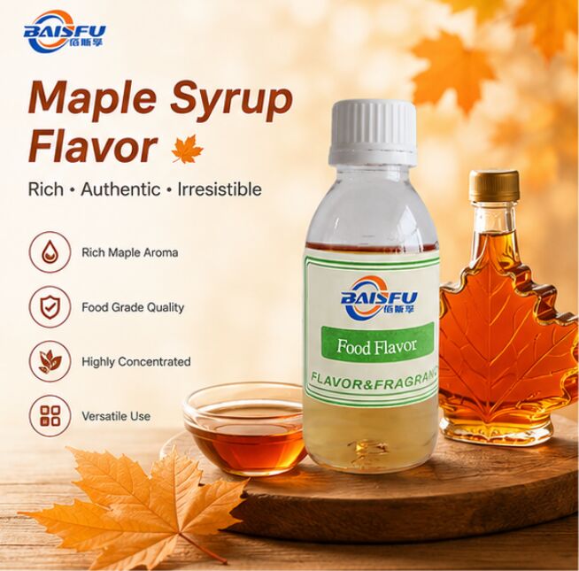 High Quality Maple Syrup Flavor for Pancake Syrup Waffle Topping and Breakfast Cereal Coating
