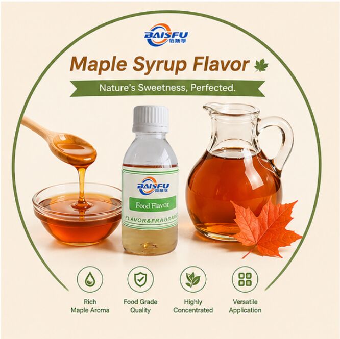 High Quality Maple Syrup Flavor for Pancake Syrup Waffle Topping and Breakfast Cereal Coating