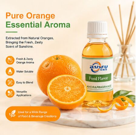 Concentrated Orange Oil Flavor for Bakery Shortening Margarine and Laminated Dough Fat Blend