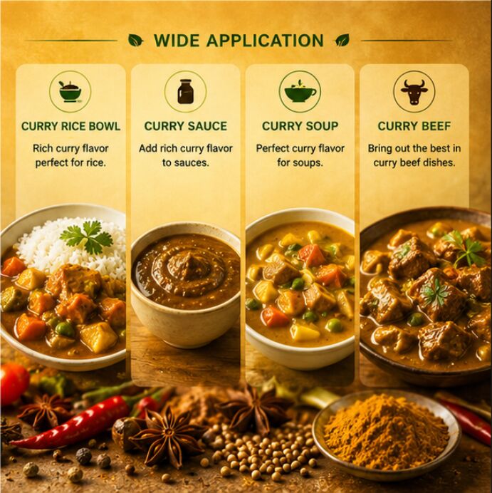 High Quality Curry Flavour Food Grade Liquid Flavor for Seasoning Noodles Ready Meals