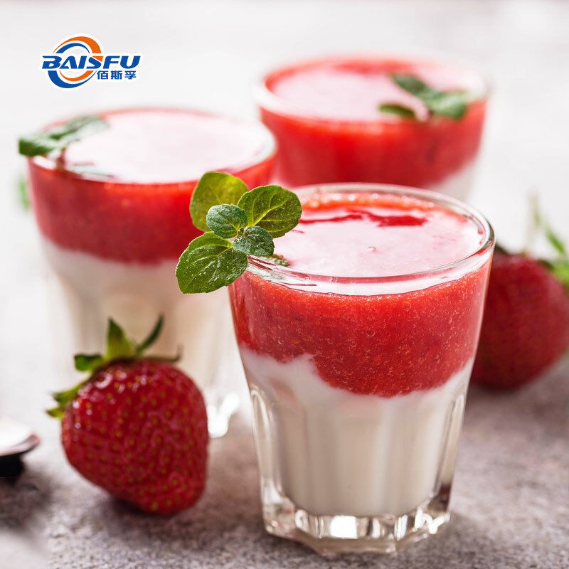  Strawberry Lactate Milk Flavor Developed exclusively for milk beverages lactic acid drinks yogurt products milk tea bases frozen dairy foods