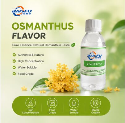 Superior Concentrated Natural Osmanthus Flavor for Osmanthus Cake Cookie Pastry Sweet Bread Dough Floral Scented Bun and Mooncake Pastry